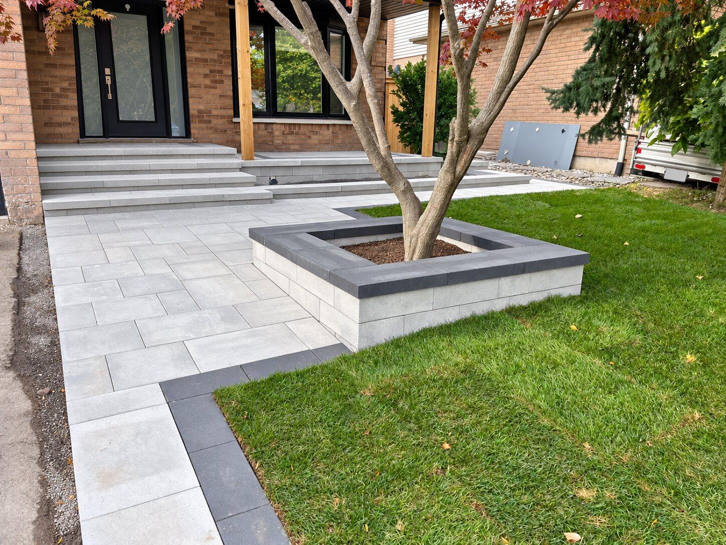 Walkways work by 365 Landscape