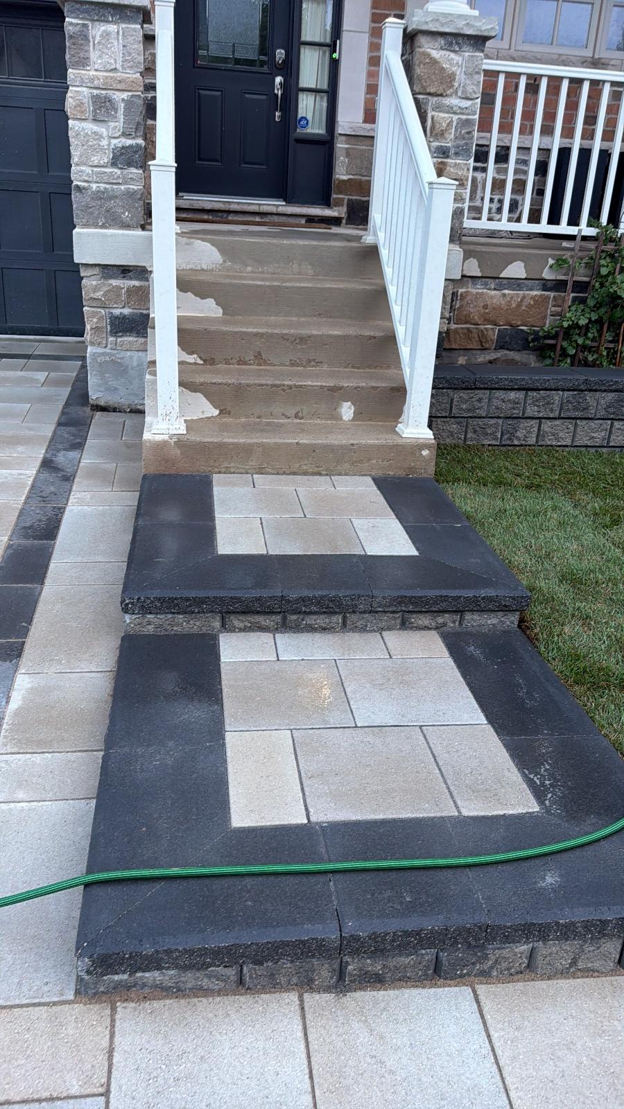 Walkways work by 365 Landscape