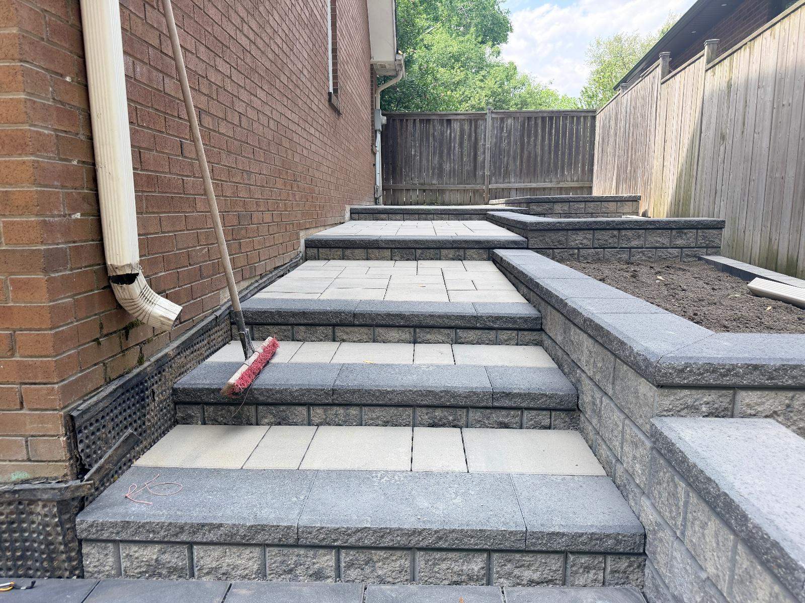Walkways work by 365 Landscape
