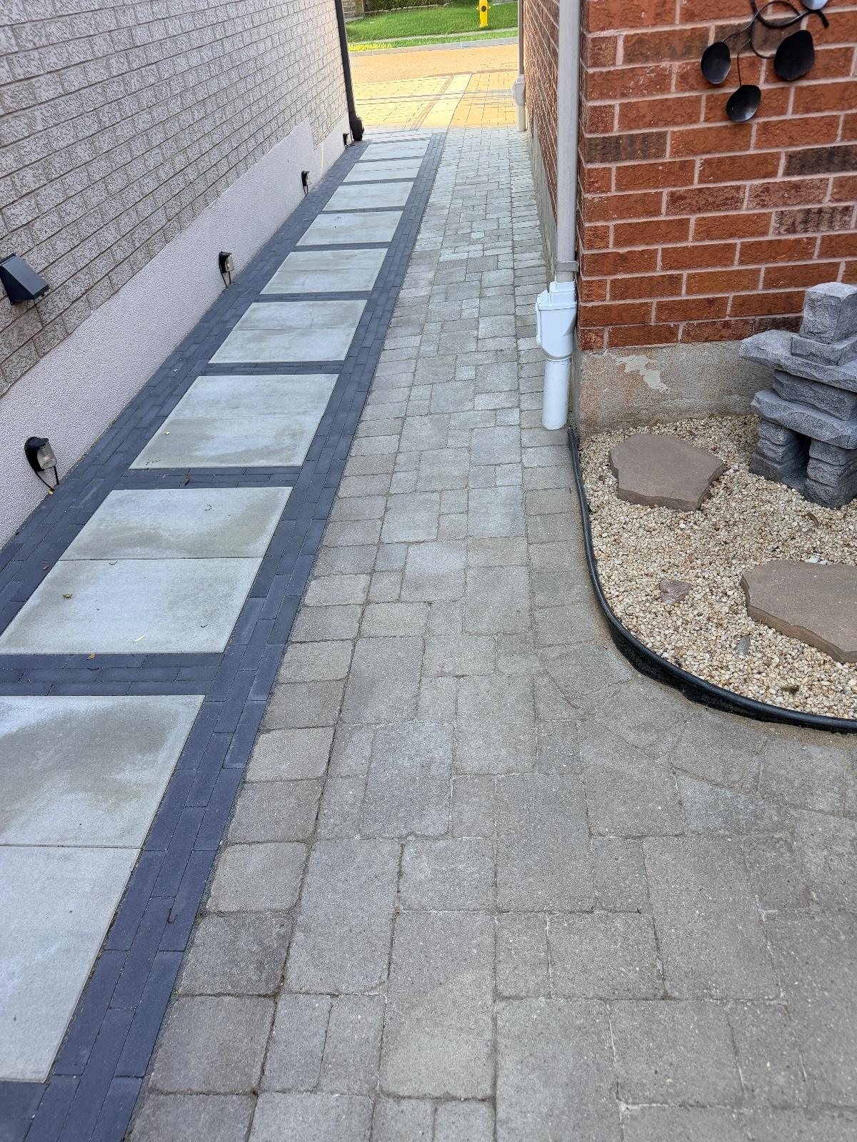 Walkways work by 365 Landscape