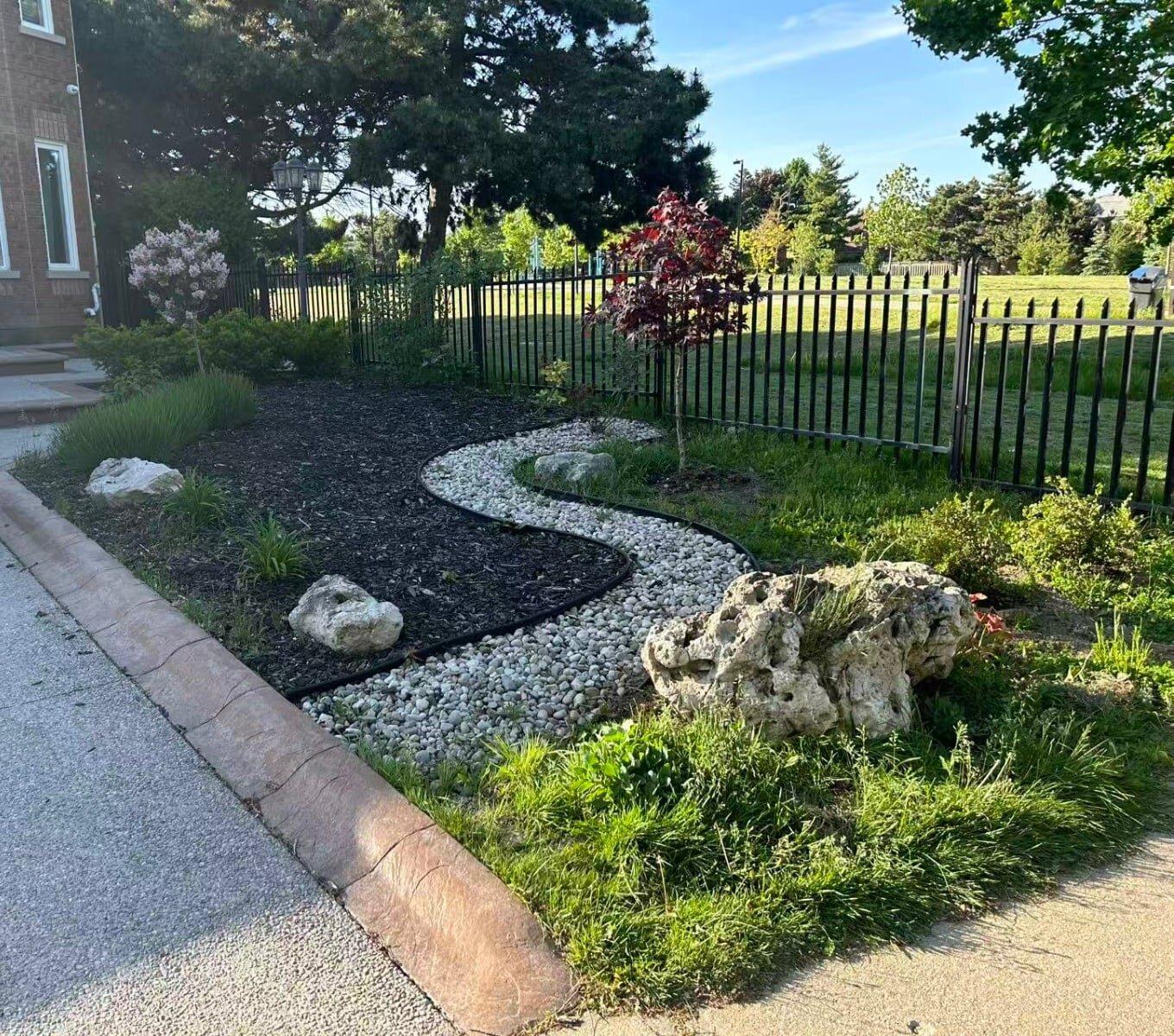 Garden design work by 365 Landscape