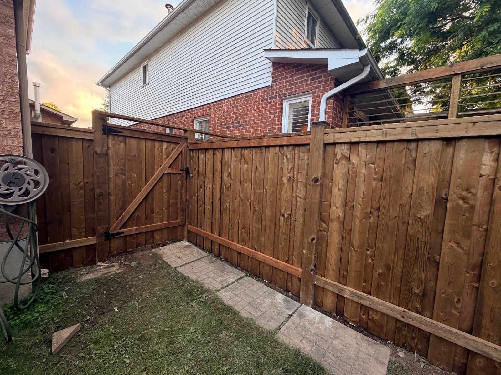 Fences work by 365 Landscape